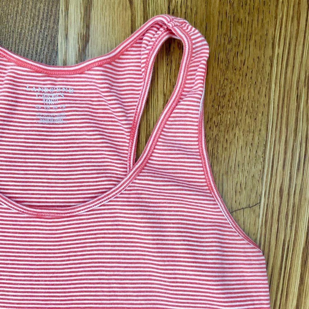 Striped Racerback Tank Top - Picture 4 of 5